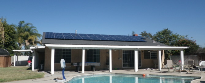 Precis Solar to power a swimming pool.
