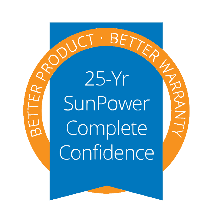 SunPower 25 Year Complete Confidence Warranty Guarantee