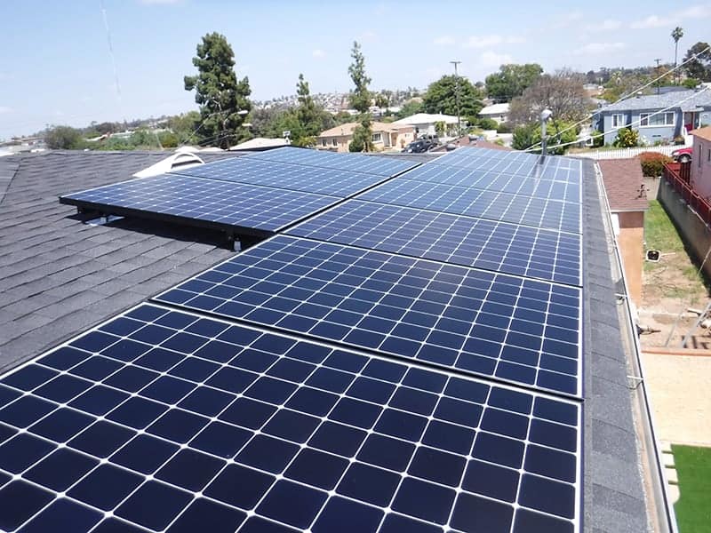 Lee was able to save over $82,000 with his 5.7 kW solar system generating 9,686 kWh per year on his home in San Diego, California.