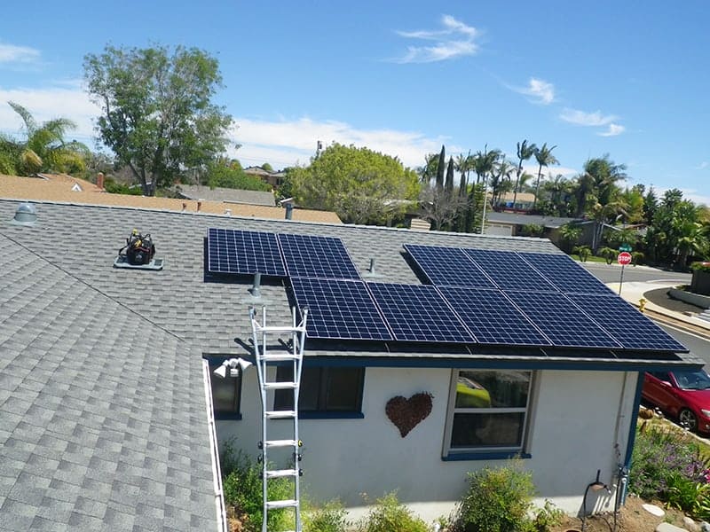Ben was able to save over $41,000 with his 3.6 kW solar system generating 5,745 kWh per year on his home in San Diego, California.