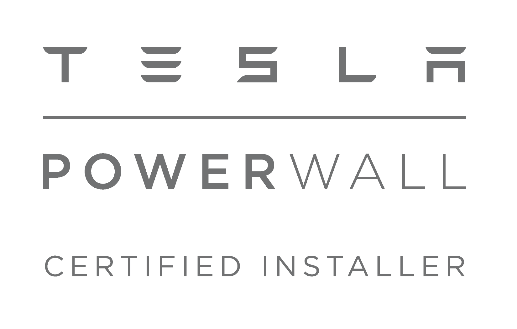 We are a Tesla PowerWall Certified Installer