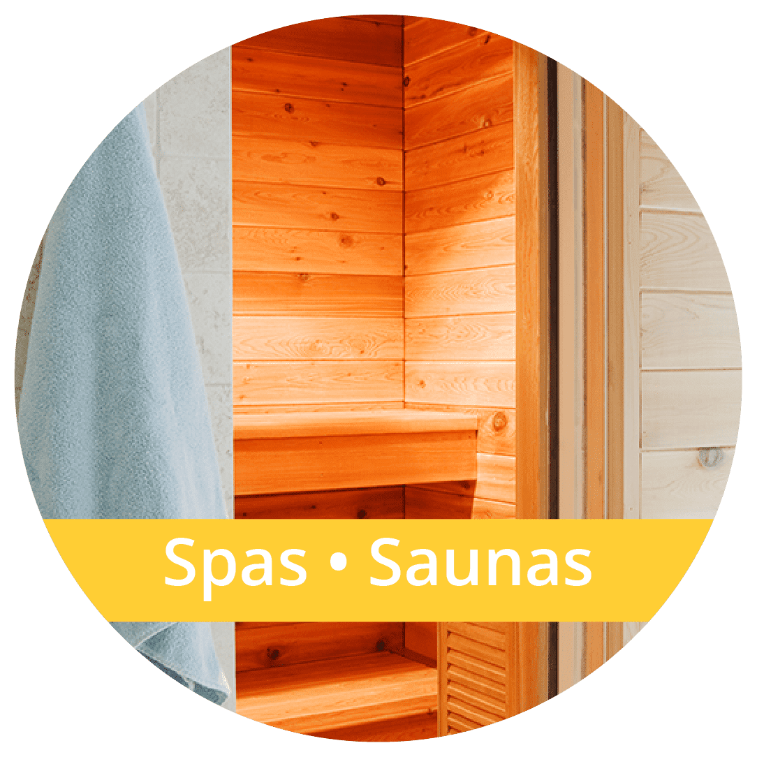 Heating for Spas and Saunas