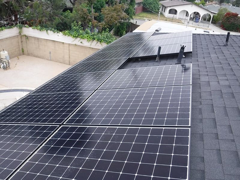 Beck was able to save with his 5.5 kW solar system generating 8,531 kWh per year on his home in Los Angeles, California.