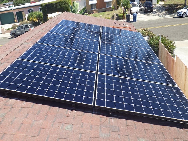 Andres was able to save with his 4 kW solar system generating 7,009 kWh per year on his home in San Diego, California.