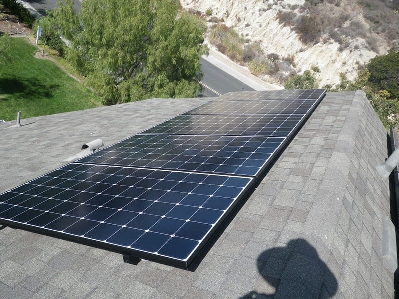 Gordon was able to save with his 5.6 kW solar system generating 7,749 kWh per year on his home in San Diego, California.