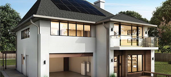 Precis Solar Array on a large home.