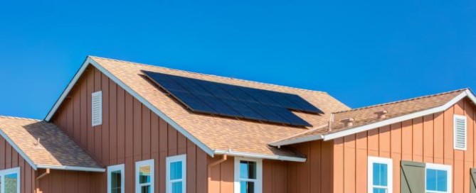 Residential Home With SunPower Solar Panels